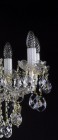 Kristall Kronleuchter klassisch L096CE - Kerzendetail