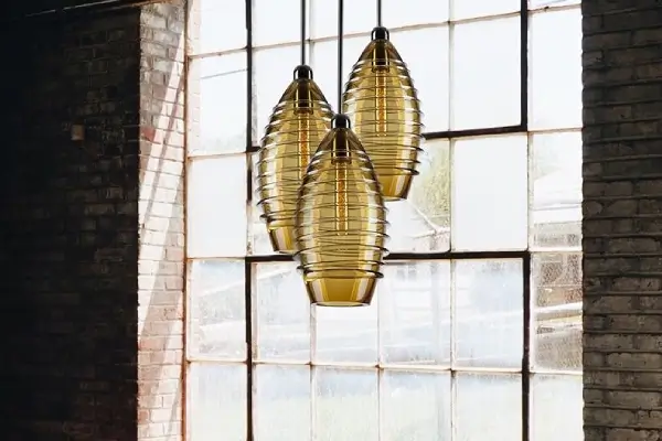 Kristalllampen modernes Design