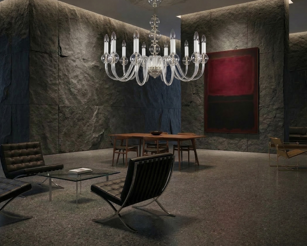 Großer Glaslüster EL4301200