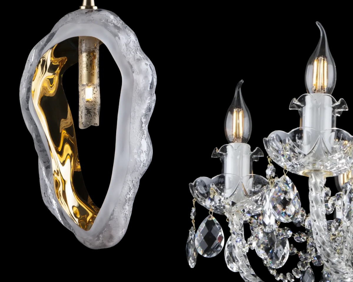 Kristallkronleuchter 