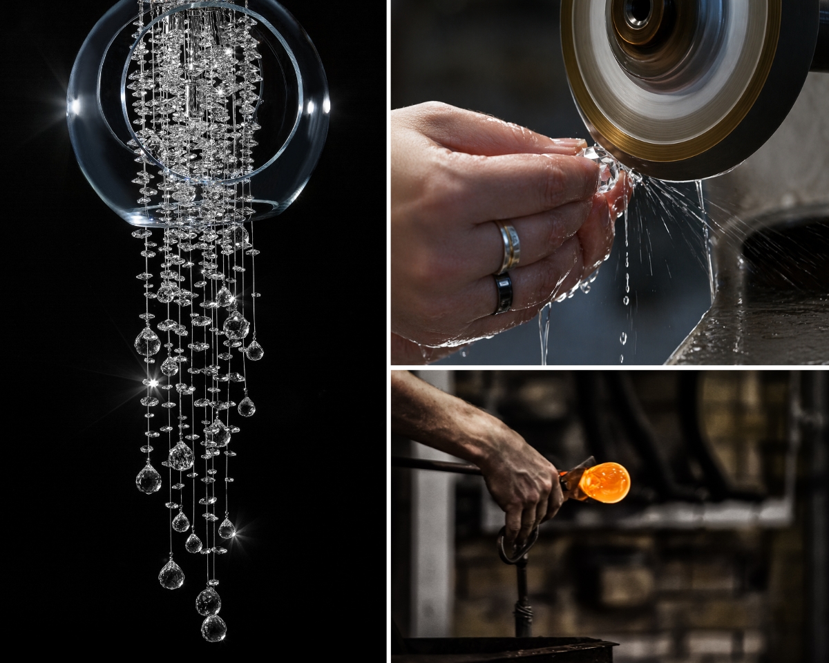 Bei ArtCrystal Tomeš sind wir seit mehr als 35 Jahren auf Kristallleuchten spezialisiert.