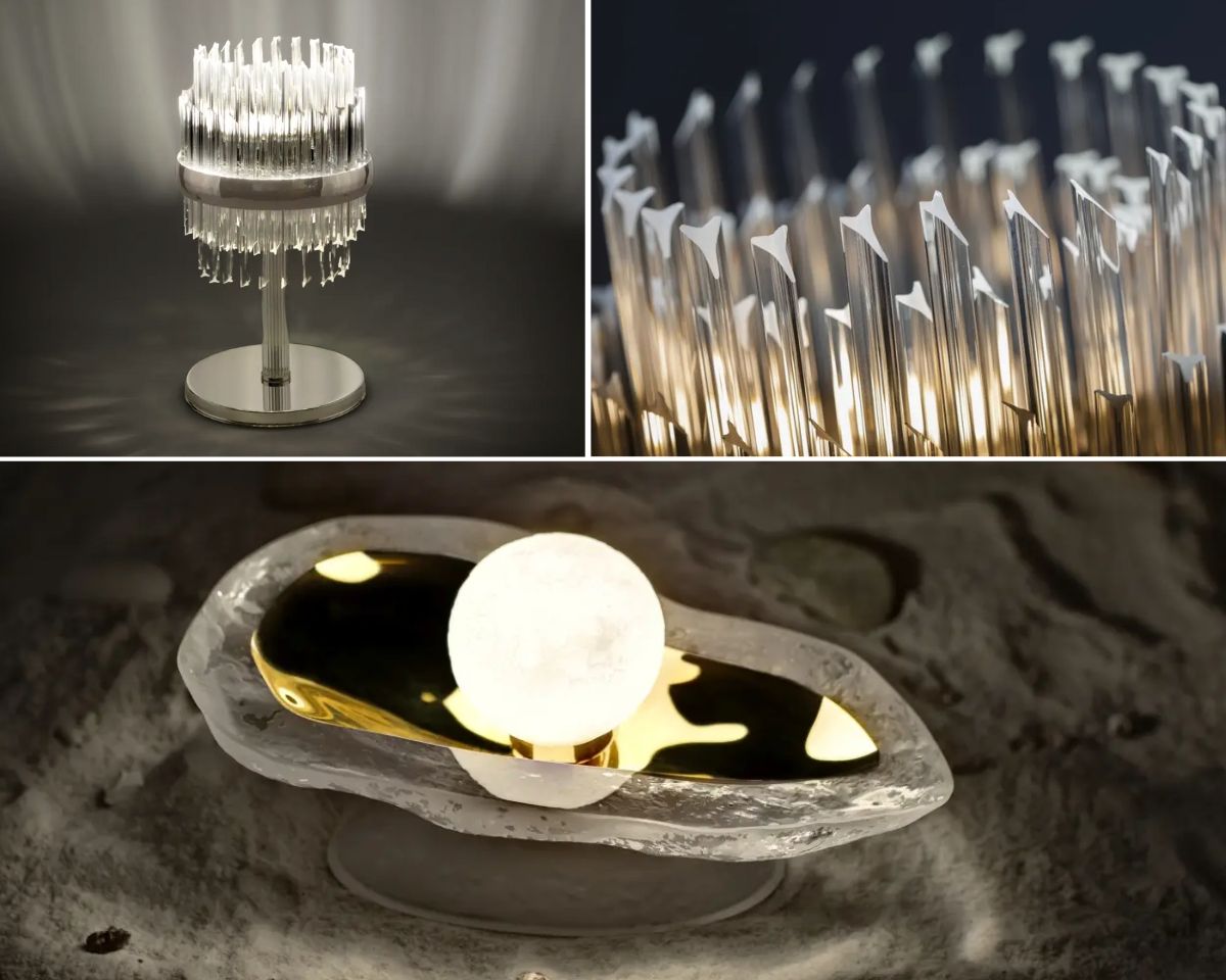 Luxuriöse Tischlampen