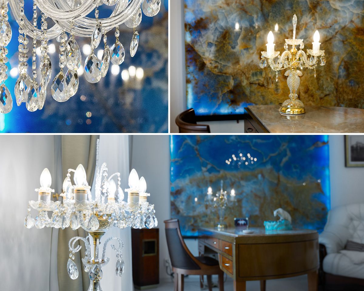 Luxuriöse Tischlampen