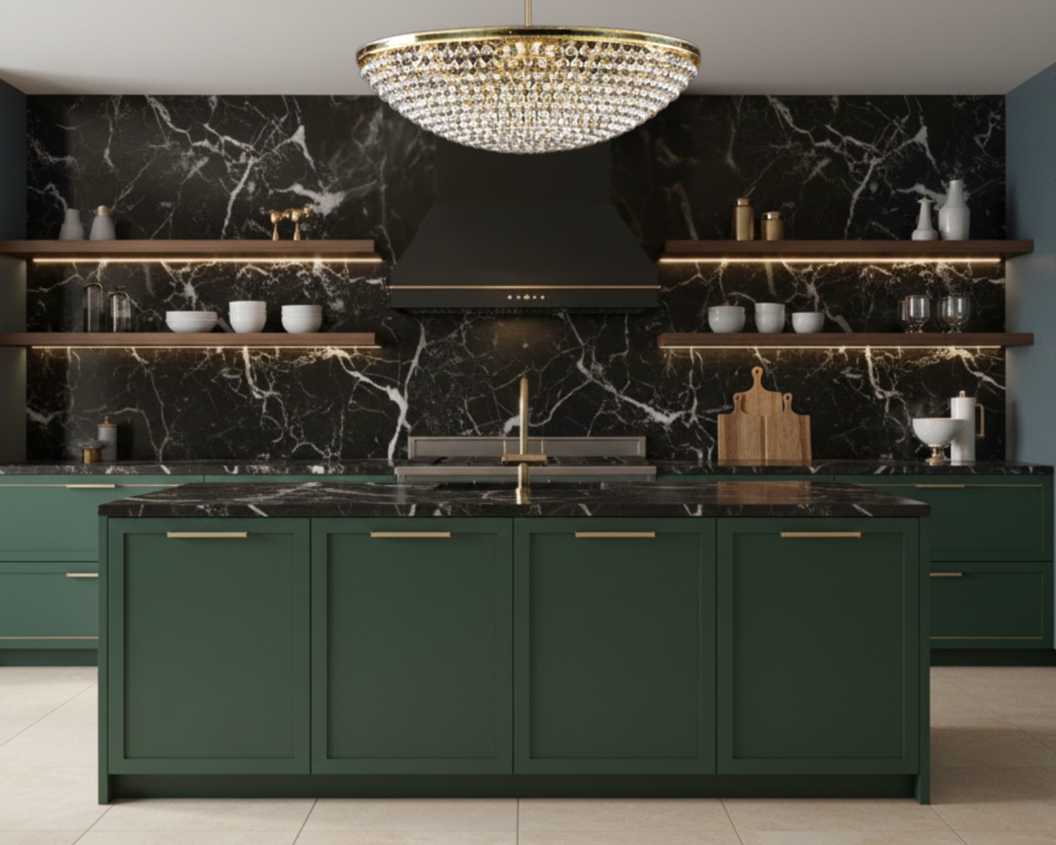 Große Deckenleuchte L242CLN