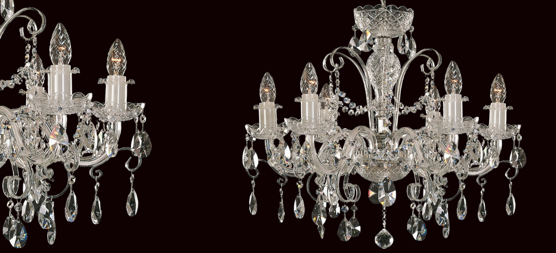 crystal chandeliers