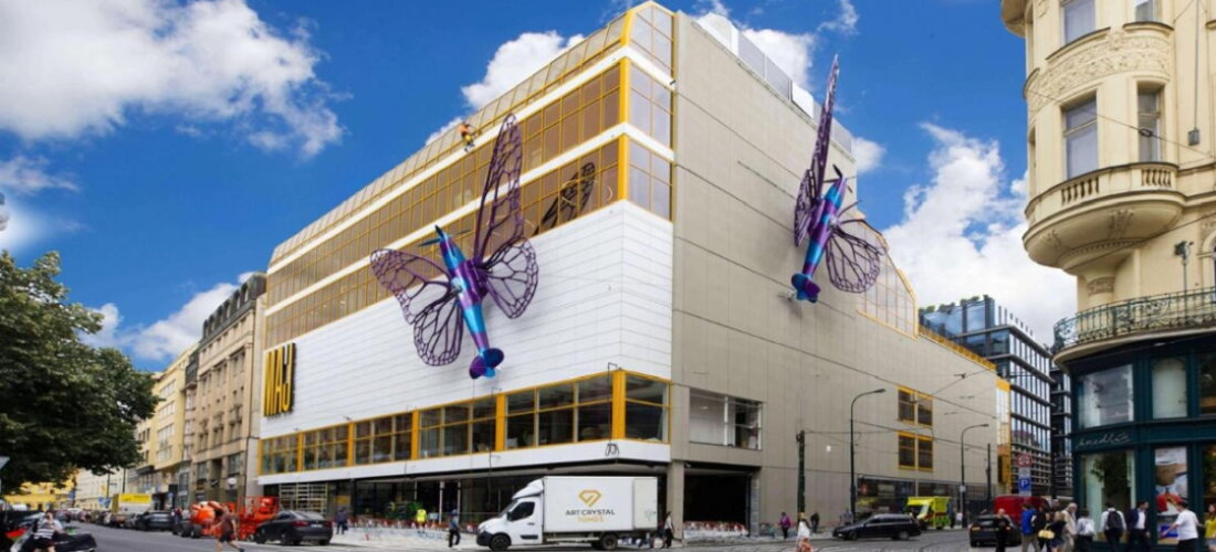 Kaufhaus Máj Prag – Národní Straße