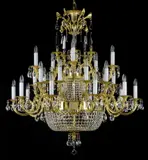 Luxus Kristall-Kronleuchter L359CLN