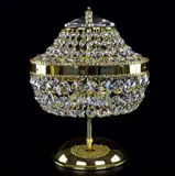 Kristall Tischleuchte S201CLN