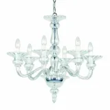 Glas Kronleuchter glatt Odetta 6 Ni