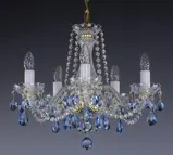 Luster mit bunten Behängen L083B 6006