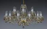 Luster mit bunten Behängen L058B 8008