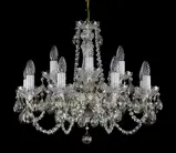 Luster mit bunten Behängen L074B 8007