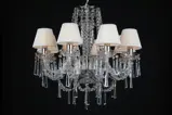 Kristall Kronleuchter LLCH08S CRYSTAL-WHITE