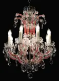 Kronleuchter Maria Theresia BXL10931R208red