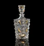 Karaffe aus Glas BG15107-01-gold