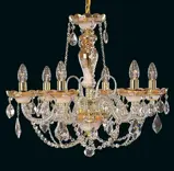Kronleuchter Gold Antik EL522631