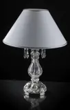 Tischlampe mit Kristallfuß ES101103