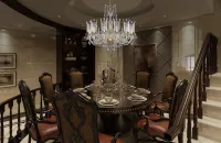 Luxus Kristall Kronleuchter LLCH12Crystal-DT