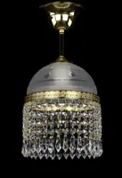 Messingsluster mit Behängen L331CLN