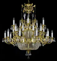 Luxus Kristall-Kronleuchter L359CLN