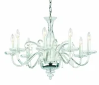 Glas Kronleuchter glatt Amadeus 8 Ni