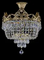 Messingsluster mit Behängen L375CLNT