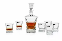Whisky Karaffe, Set 6 Stück, BG10070S