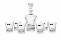 Whisky Karaffe, Set 6 Stück, BG10070S