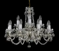 Luster mit bunten Behängen L074B 8007