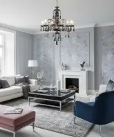 Kronleuchter schwarz ATCH06A