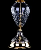 Tischlampe mit Kristallfuß AS148