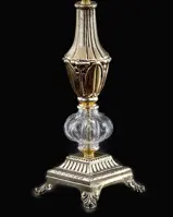 Tischlampe Messing Jugendstil AS170