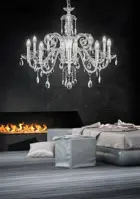 Kristall Kronleuchter modern ATCH10 für Wohnzimmer
