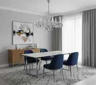 Kronleuchter aus Geschliffenem Kristall L032CLN