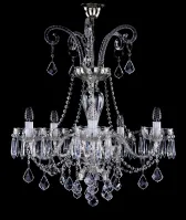 Kronleuchter aus Geschliffenem Kristall  L16040CE - silber