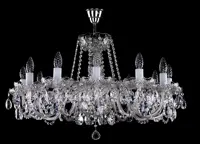 Kristall-Kronleuchter L16417CE - silber 