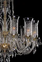 Luxus Kristall Kronleuchter LLCH12Crystal-DT