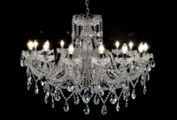 Kronleuchter aus Geschliffenem Kristall LW149162100G -  silber 