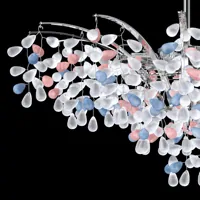 Design Kronleuchter L-GRA-01NI COLOR