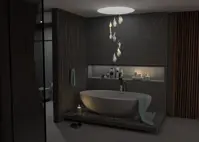 Design Hängeleuchte EL-FLA-4*