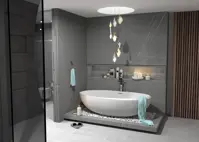 Design Hängeleuchte EL-FLA-4*