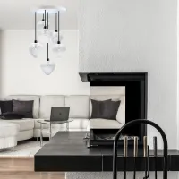 Moderne Hängeleuchte ELA06Crystal
