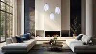 Design Hängeleuchte L-SNO-01B