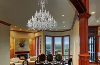 Luxus kristall kronleuchter EL1023201PB für Wohnzimmer