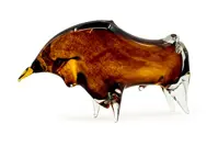 Glasfigur - Stier JA/BYV/HN