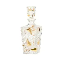 Karaffe aus Glas BG15107-01-gold