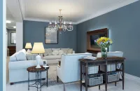 Kristall Kronleuchter EL2238022SM für Wohnzimmer
