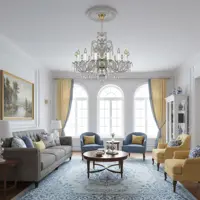 Luxus Kristall Kronleuchter EL1381601PB