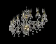 Luxus Kristall Kronleuchter EL6781603AB3TBOVAL