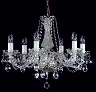 Kristall Kronleuchter klassisch L085CE – silber 